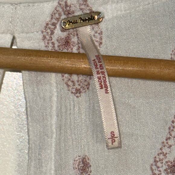 Free People Sleeveless Diamond Embroidered Top, Women's Size S - Picture 9 of 9